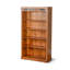 Bibliothèque Marv avec tablettes réglables, incrustation d'ardoise-105368599-105368601