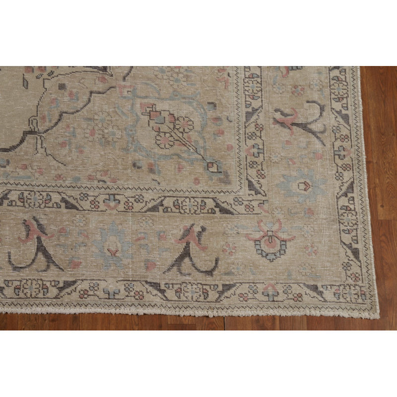 Tapis traditionnel fait à la main 8 x 11