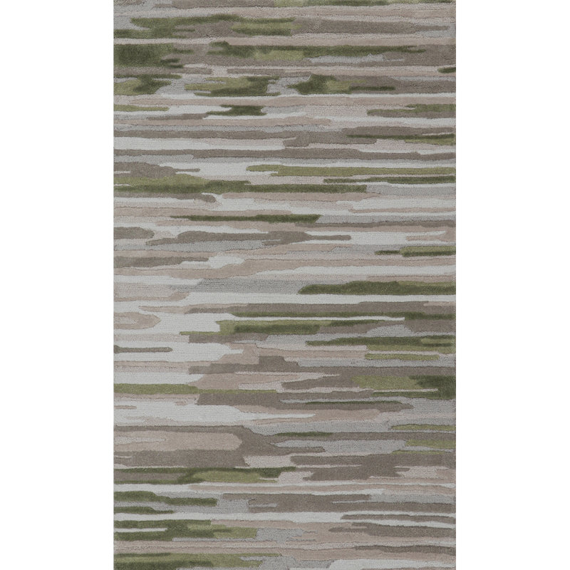 Tapis d'intérieur touffeté à la main Aspen, Rectangulaire 3 pi x 5 pi