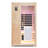 Two-Person Far-Infrared Hemlock Indoor Sauna Room