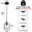 Luminaire suspendu en cristal Thamar-391278281