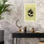 Aries Honeysuckle Zodiac Contemporary Honeysuckle Flower Nature Wall Art Print 1 Piece Wrapped Canvas Wall Art-1451774541