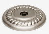 Traditional Metal Knob Backplate