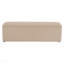 Repose-pieds long moelleux Almond