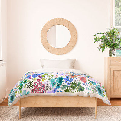Ninola Garden Cotton Floral Duvet Cover
