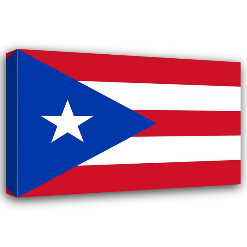 Puerto Rico, 12" H x 18" W