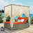 Adjustable Sun Bed With Curtain-1496754353