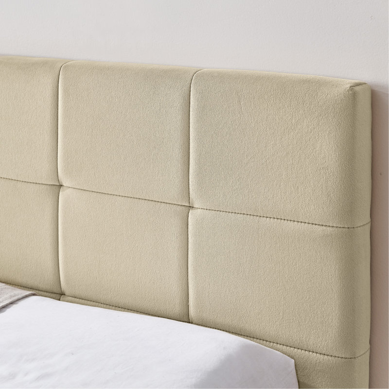 Full Size Upholstered Tufted Bed Frame, Sofa Bed Frame With Comfortable Backrest And Armrests, Full Size Bed For Bedroom, Living Room