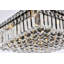 Plafonnier encastré 6 lumières 16 po