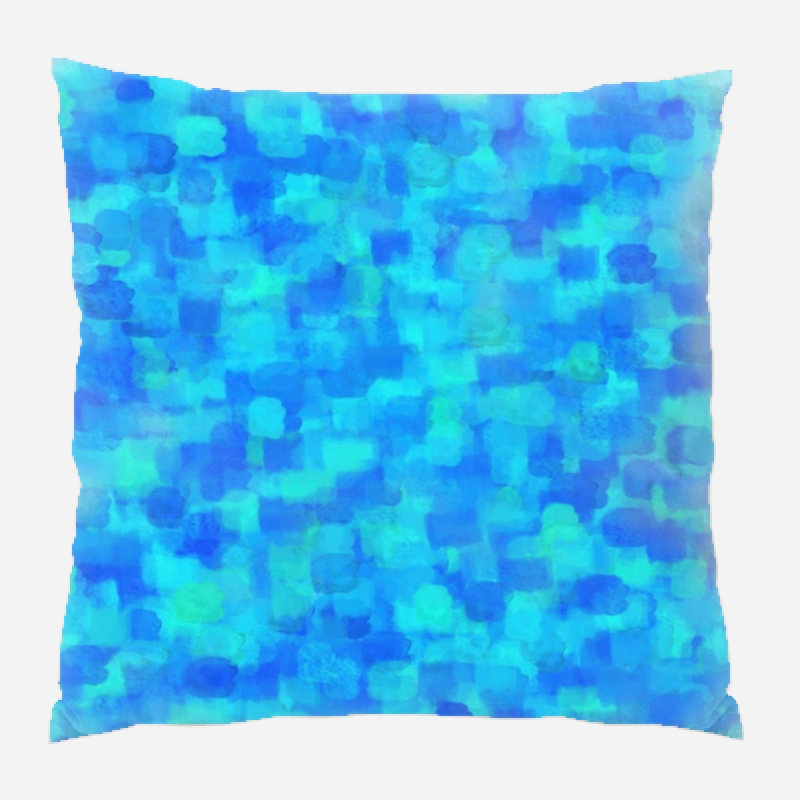 Coussin décoratif Worden, Microsuède, Intérieur