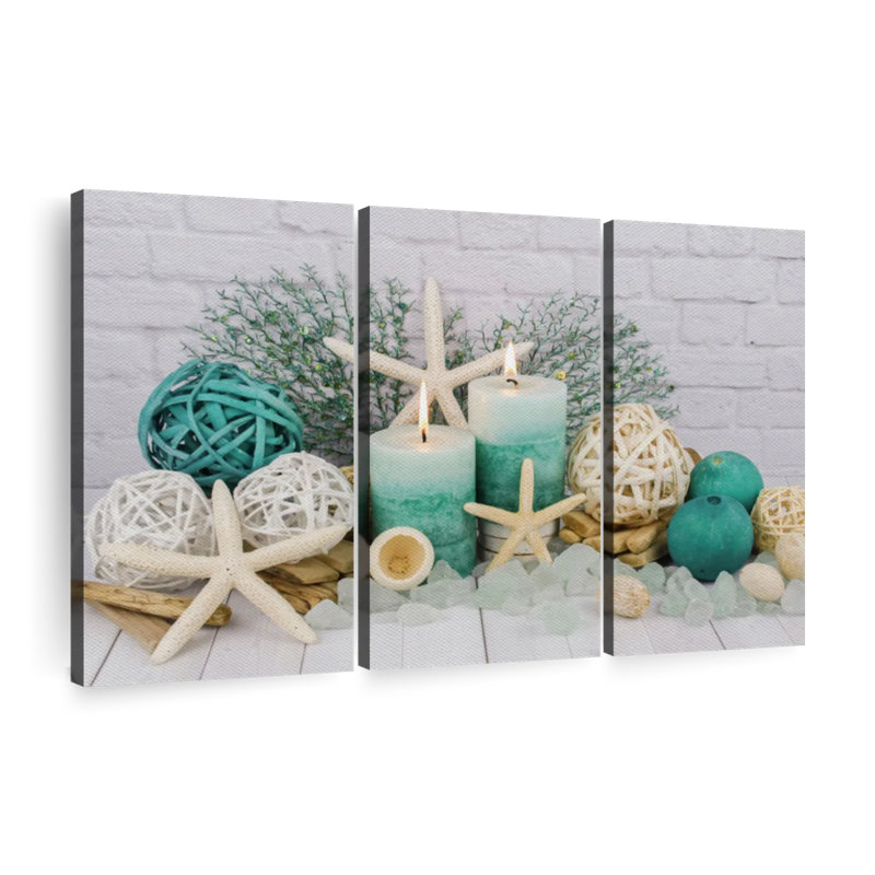 " Beach Concept Spa ", 48" H x 74" W x 1.25" D