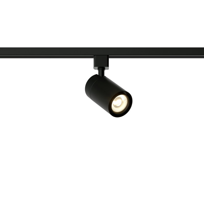 GX 15 LED Juno Track Light Head, Black, 2700K