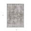 Tapis oriental lavable intérieur 8 pi x 10 pi chocolat
