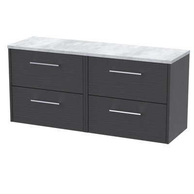 Juno 120.5cm Double Bathroom Vanity Base Only