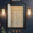 Raindrop Wall Sconce with Frosted Glass-144163721