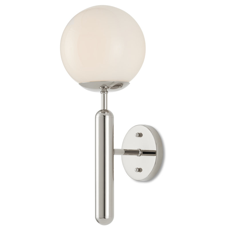 Barbican 1 - Light Wallchiere, Polished Nickel
