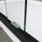 Sliding Shower Glass Door 50 - 54 In. X 72 In., Semi Adjustable, Thick Tempered Glass, 304 Stainless Steel Handles, Black Finish Width Height Door, Semi- Clear Matt