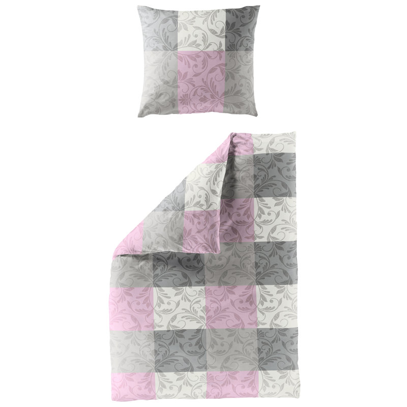Cotton Patchwork Duvet Cover Set with Pillow Shams