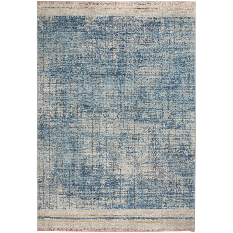Abstract Indoor Rug, Rectangle 2'2" x 3'9"