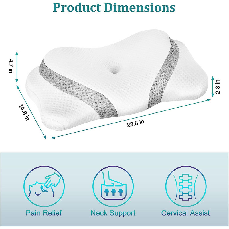 Rentiesville Memory Foam Medium Pillow