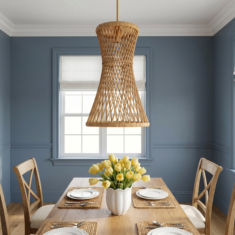 Marselle 1 - Light Geometric Pendant, Burnished Gold