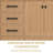 54'' Free-standing Single Bathroom Vanity With Engineered Stone Vanity Top