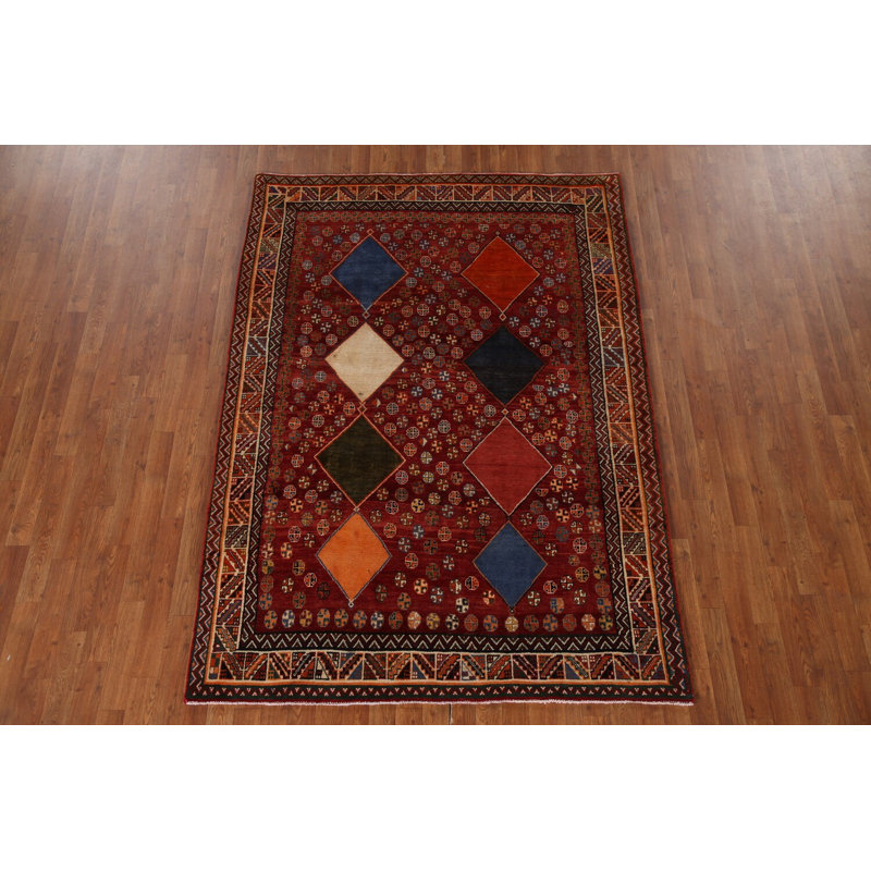Geometric Traditional Area Rug 5x8