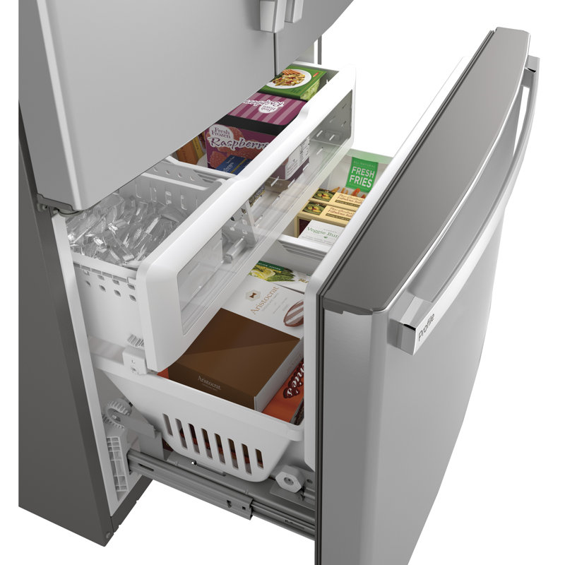 35.75" Counter Depth French Door 23.1 cu. ft. ENERGY STAR Refrigerator, Fingerprint Resistant Stainless Steel