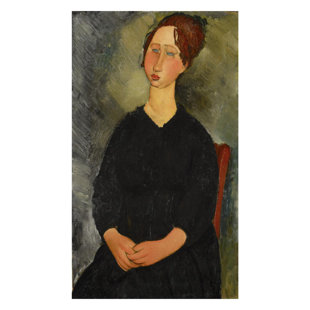 «Little Servant Girl» par Amedeo Modigliani - Estampe numérique