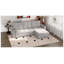 Canapé-lit convertible, canapé-lit modulaire escamotable avec charge USB et porte-gobelets, canapé-lit en forme de L avec rangement pour le salon-831894286