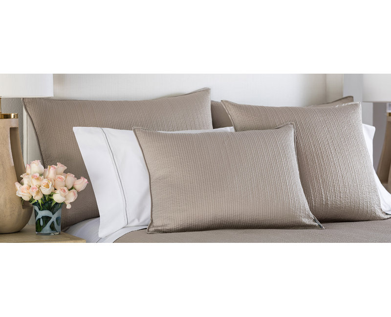 Retro Coverlet, Queen Coverlet, Taupe