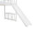 Twin Low Loft Bed with Slide-1344591440