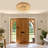 19.68" Flush Mount Ceiling Light Three-Color Temperature Without Remote Control