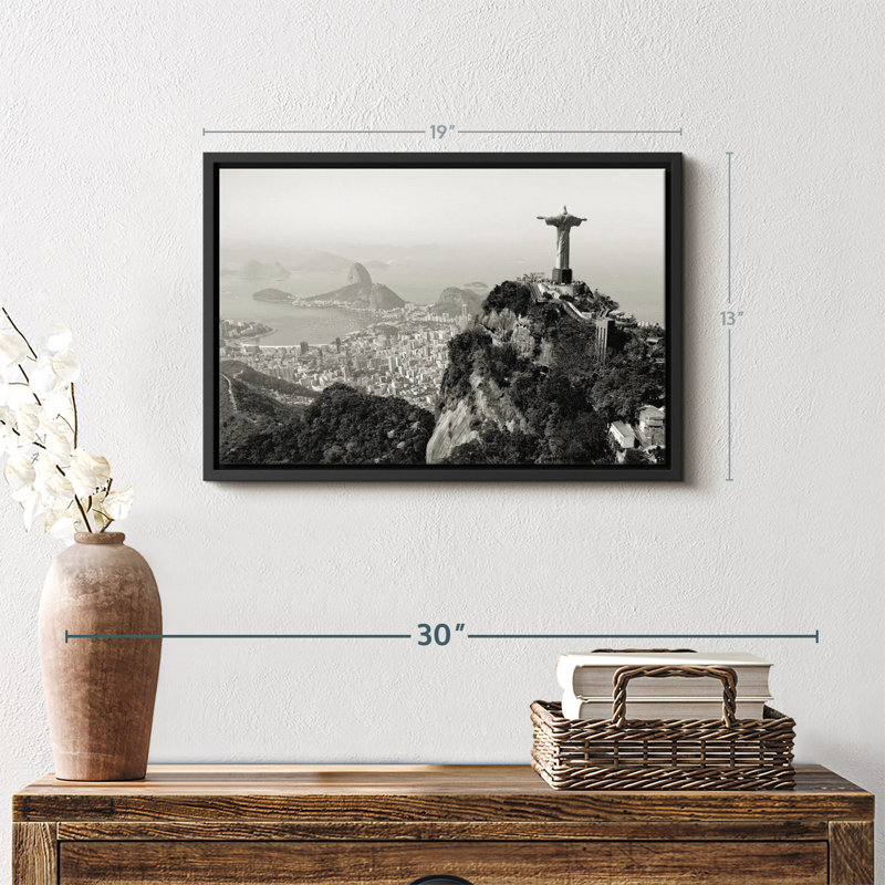 Endroits «Rio De Janeiro en monochrome», H 13 po x l 19 po