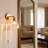 1-light Brushed Brass Bathroom Vanity Lights Vintage Wall Sconce Bathroom Light Fixtures Glass Wall Sconce Plug-in