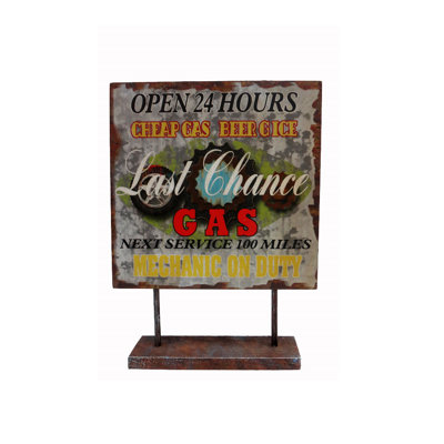 Sculpture en bois 24 heures open Kingsville