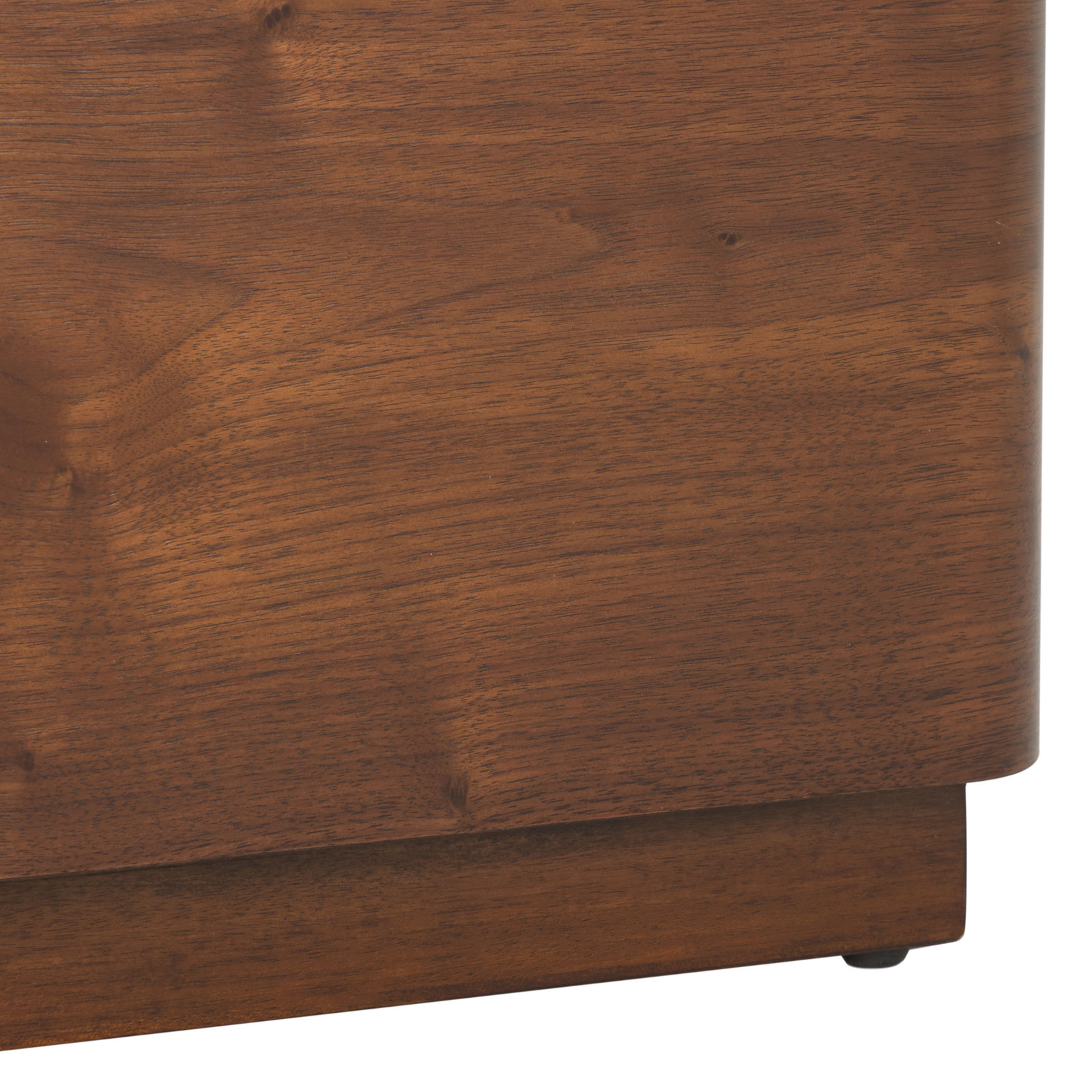 Arland Decarla Wood Bed Frame, Walnut, Queen
