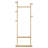 Solid Wood Freestanding Coat Rack, Easy-Assemble Entryway & Bedroom Clothes Hanger, Space-Saving Design, 70.8” Height-1789282047