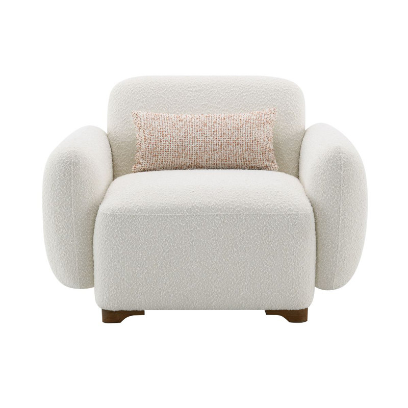 Chaise d'appoint avec pivot, idéale pour le salon ou la chambre à coucher