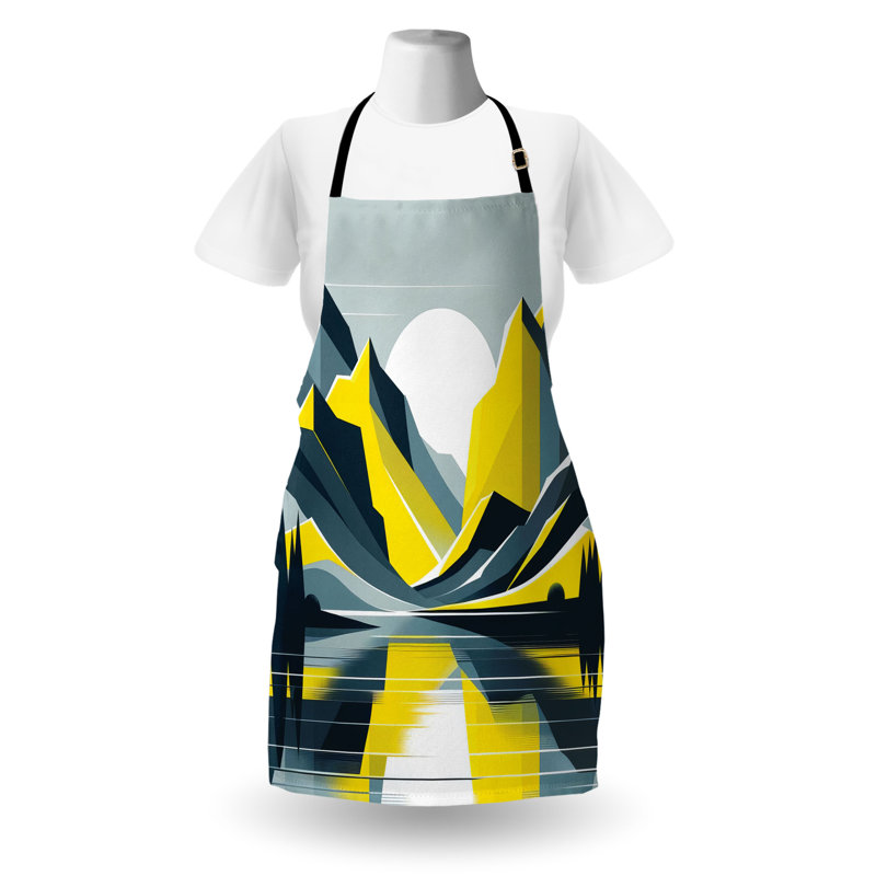No Pattern Bib Apron