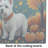 Westie Fall Glass Cutting Board Large