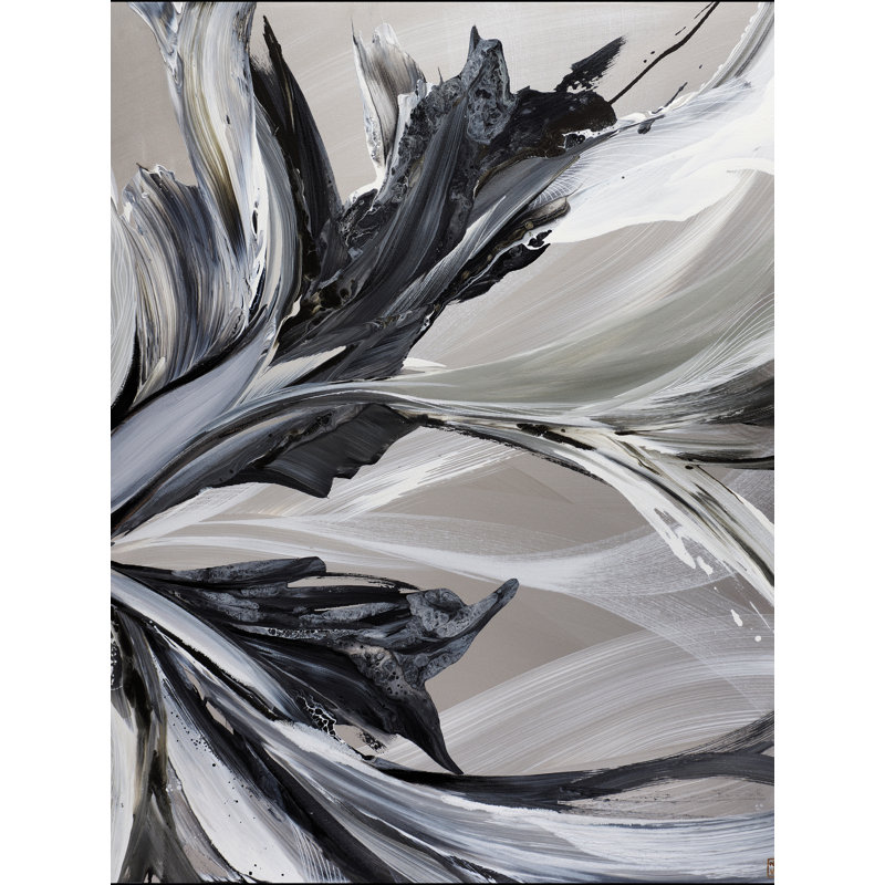 Équilibre par Novi Lim - Peinture, H 32 po x l 24 po, Toile tendue