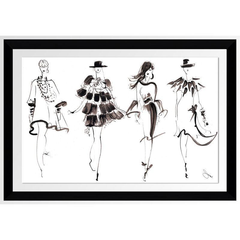 « piste inverse », impression, H 21,5 po x l 27,5 po x P 0,75 po, Cadre noir, Tapis transparent