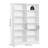 Geng 74.3"H X 47.2"W Wood Double 6-Tier Standard Bookcase-1338053995-1292376949
