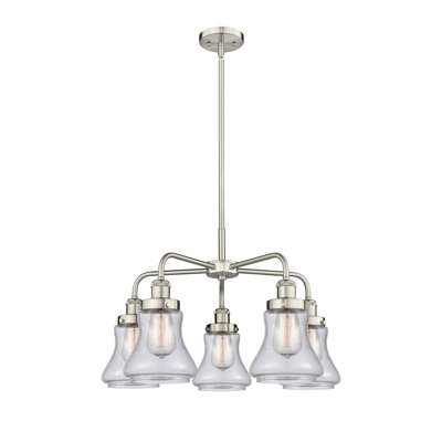 Bhanupriya 5 - Light Glass Dimmable Chandelier