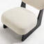 Fauteuil d'appoint en tissu Boucle