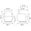 Fauteuil pivotant de 28,7 po Bant