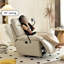 Fauteuil inclinable fonctionnel simple avec support-624631903