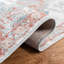 Tapis oriental ivoire / rouille-382794385