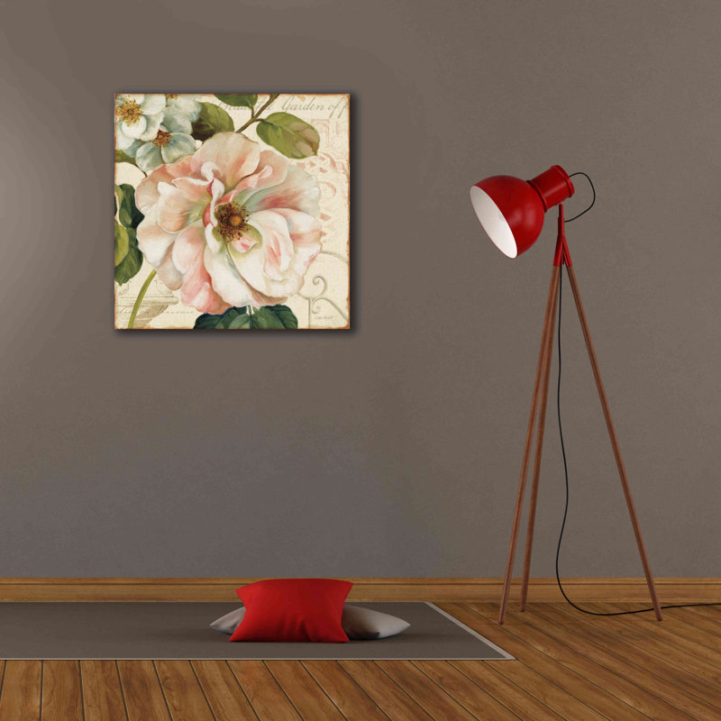 «Les Jardins II» par Lisa Audit, art mural sur toile, H 26 po x l 26 po x P 1,5 po